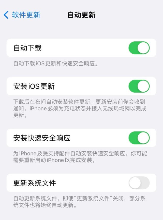 宛城苹果手机维修分享苹果快速安全响应更新有必要安装吗 